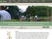 Tablet Screenshot of grow-ni.org